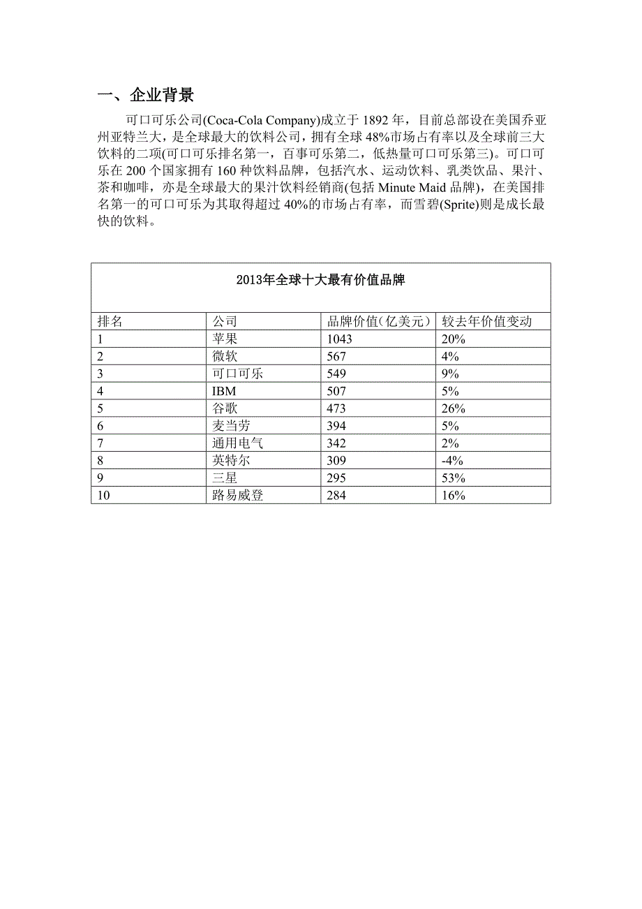 可口可乐公司客户关系管理毕业论文_第3页