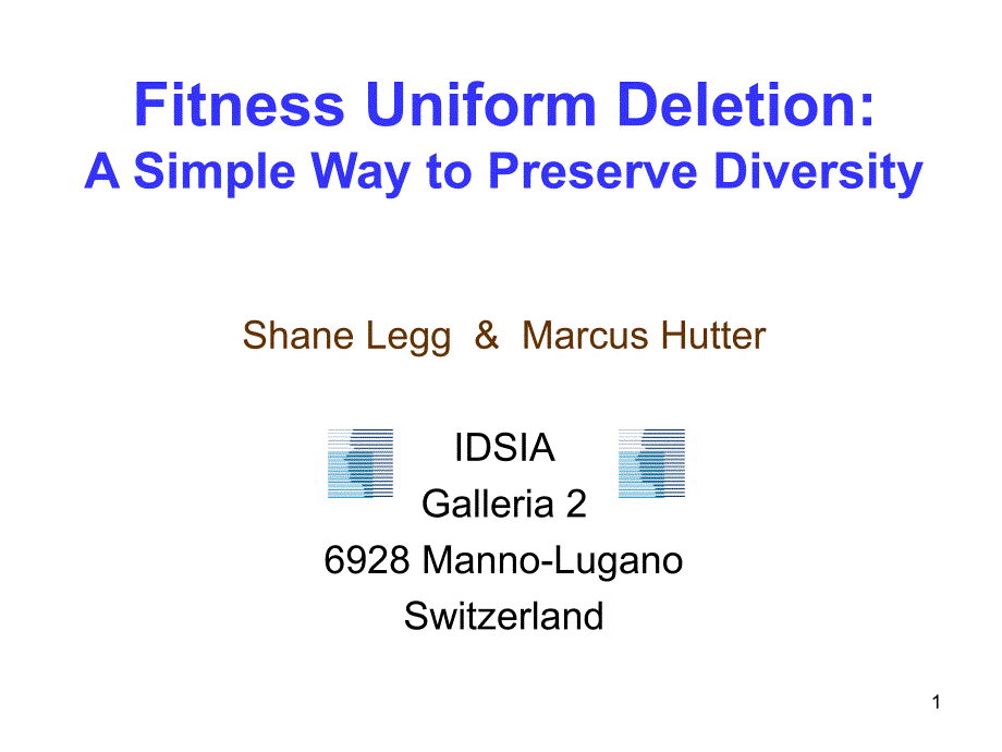 FitnessUniformDeletionASimpleWaytoPreserveDiversity_第1页