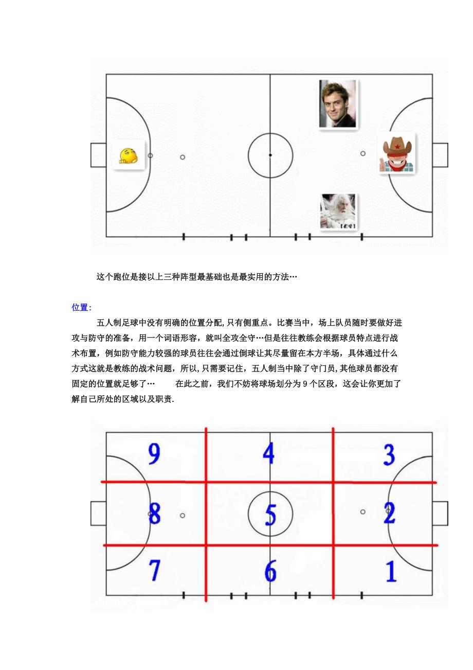 五人制足球阵型与战术_第3页