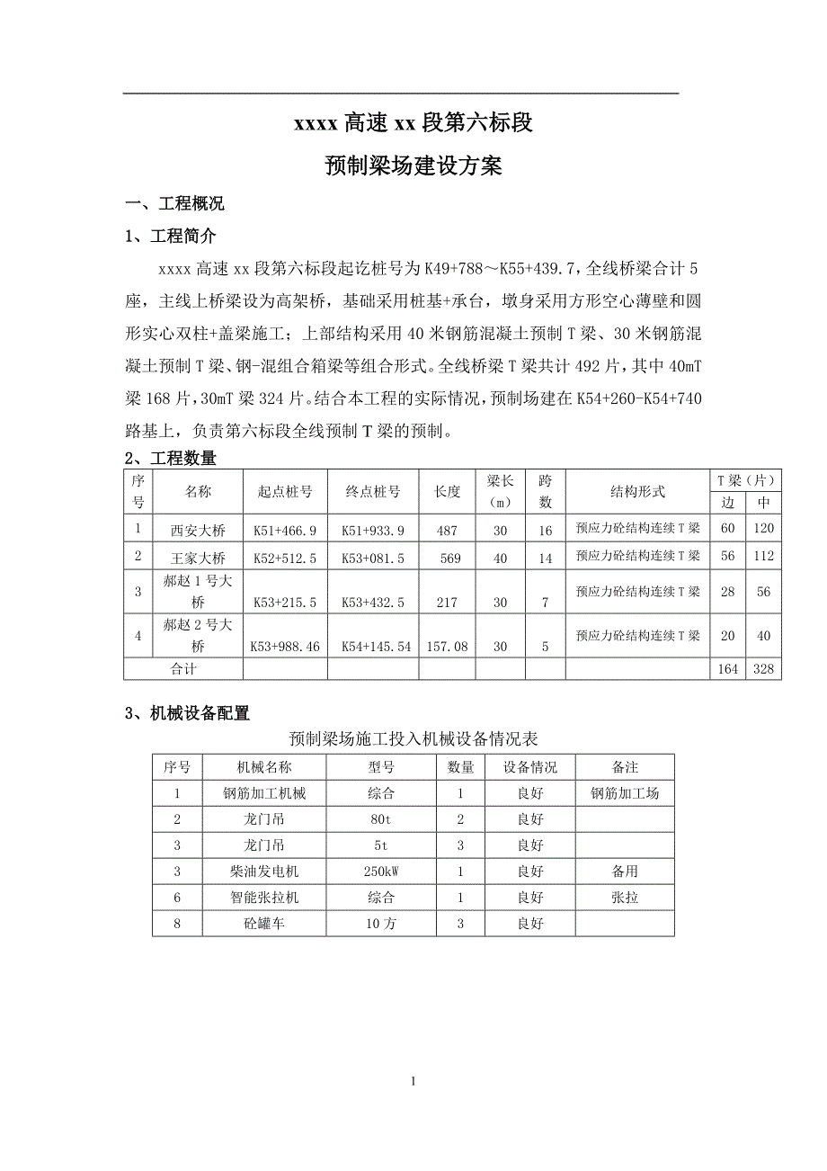 高速公路预制梁场建设方案_第2页