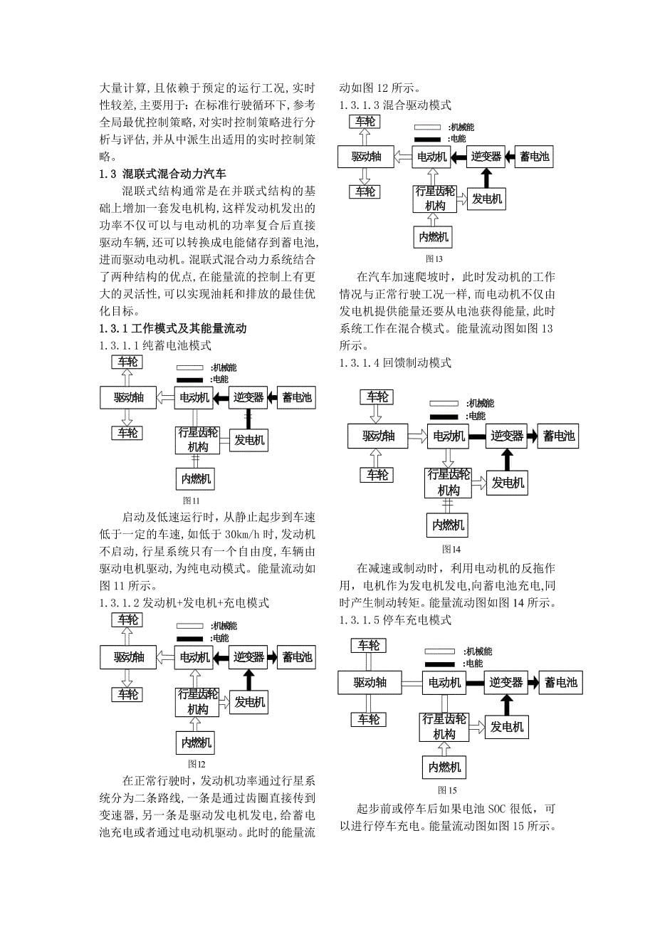 浅谈混合动力汽车控制策略.doc_第5页