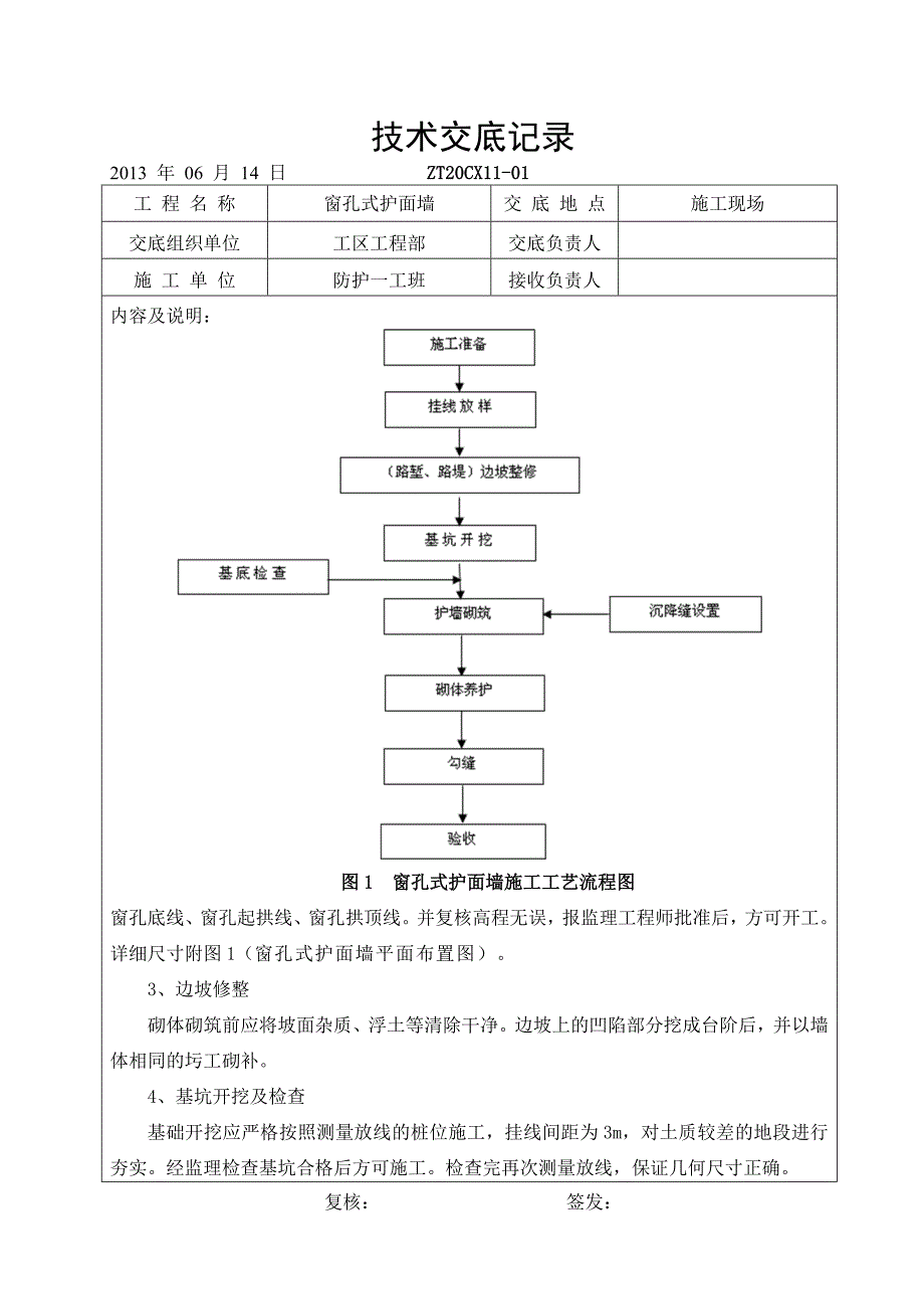 窗孔式护面墙技术交底_第2页