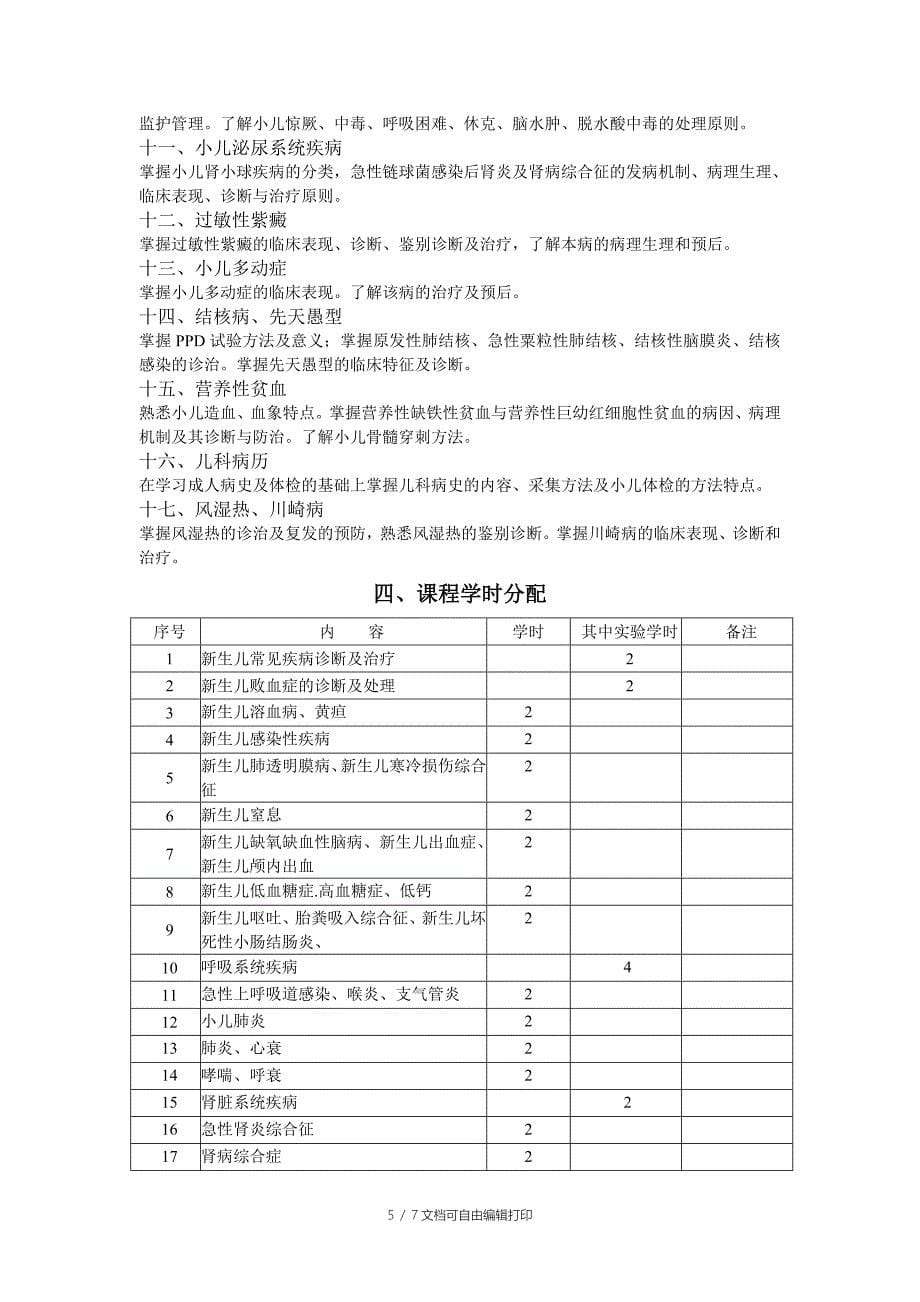 小儿内科学临床医学儿科学专业_第5页