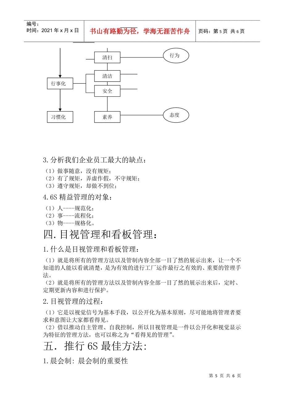 6S管理培训教材_第5页