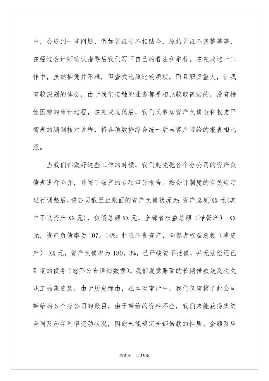 会计事务所实习周记2篇_第5页