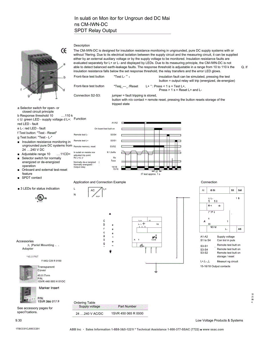 直流绝缘监视器CM-IWN-DC_第1页