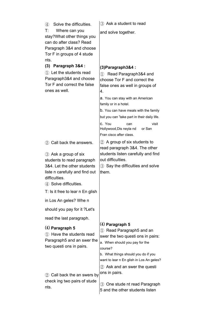 外研版英语八年级下册Module7Unit2教学设计教案_第5页