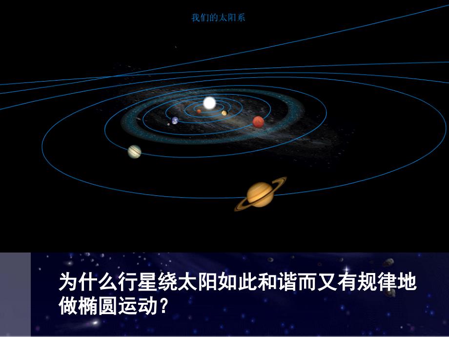 人教版物理高中必修二太阳与行星间的引力课件_第2页