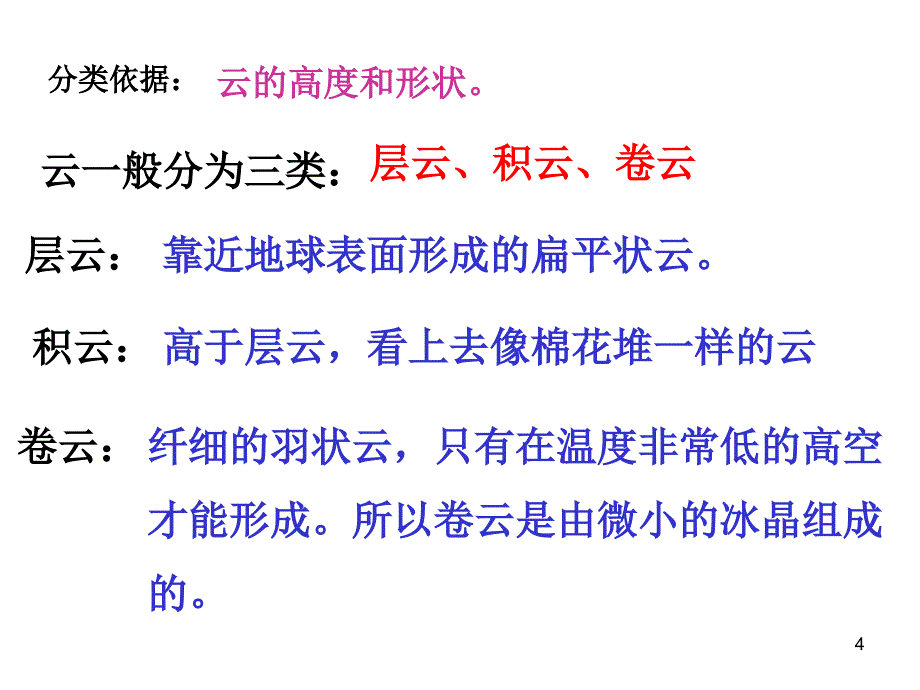 云的观测教科版科学四上ppt课件_第4页