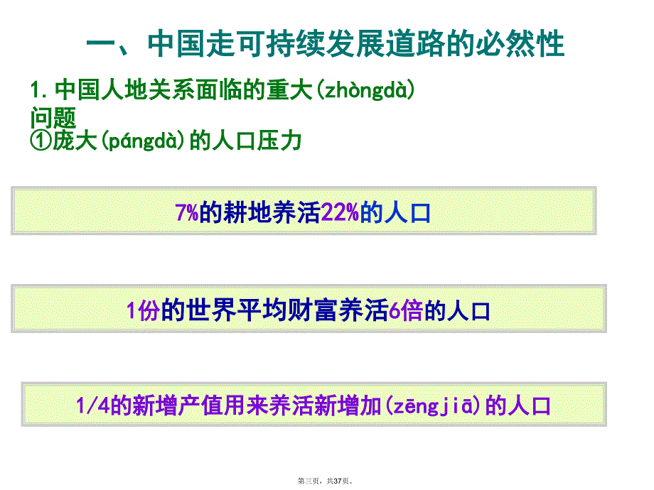 中国的可持续发展实践(课件)教学教材_第3页