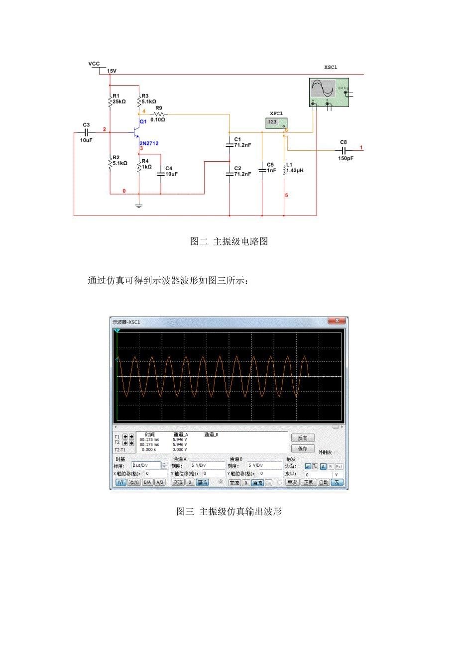 中波调幅发射接收系统高频电路课程设计_第5页