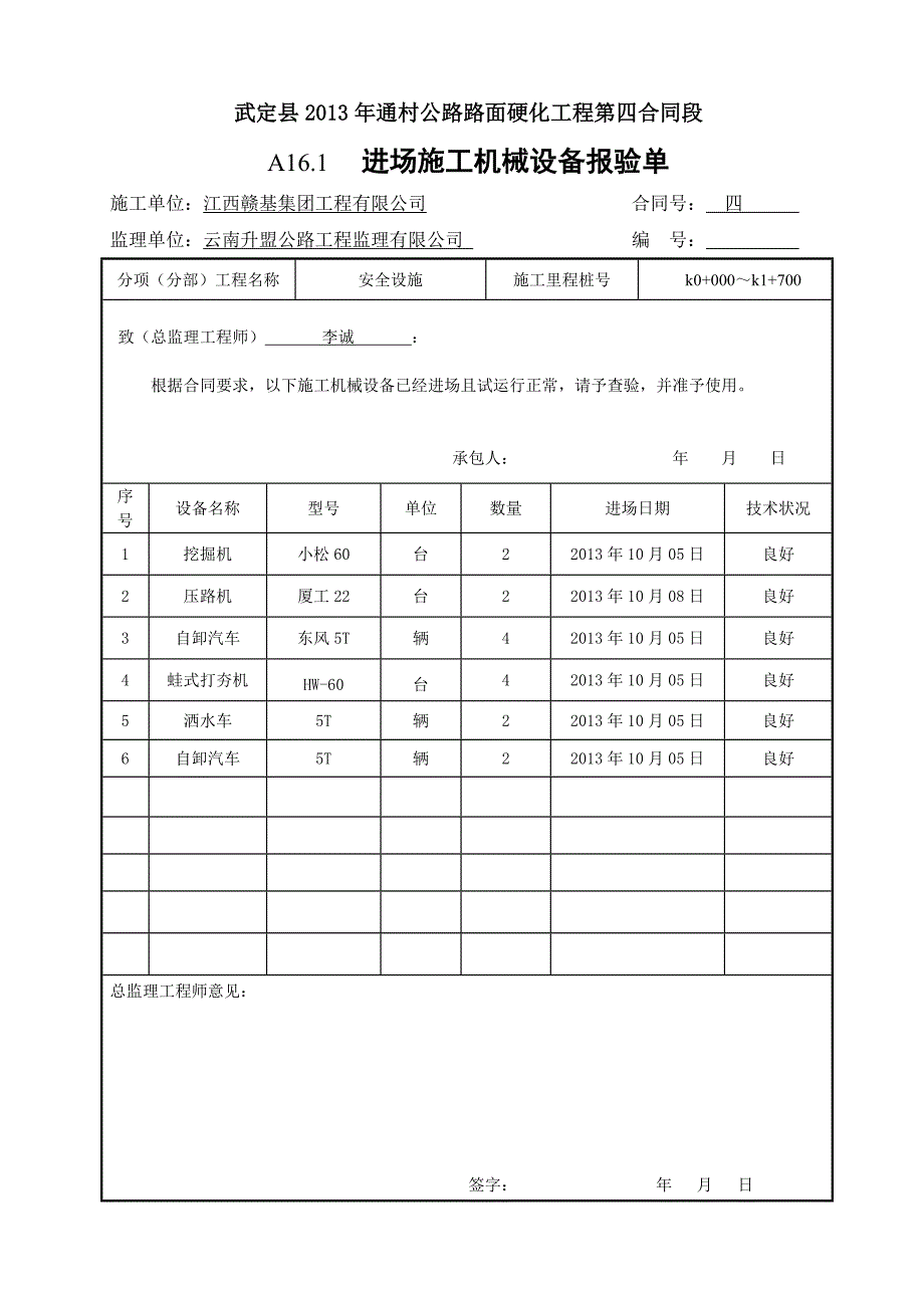 安全设施分项开工申报表_第3页