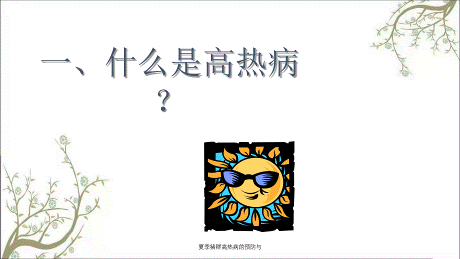 夏季猪群高热病的预防与_第2页