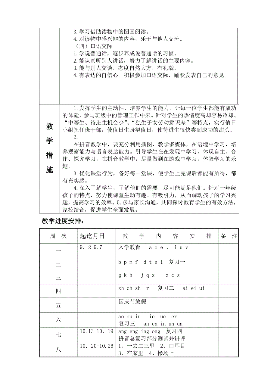 语文科101班语文教学工作计划(何贤坤)_第4页