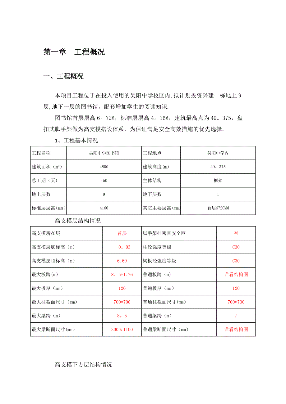 【施工方案】盘扣式(承插式)高支模施工方案_第2页