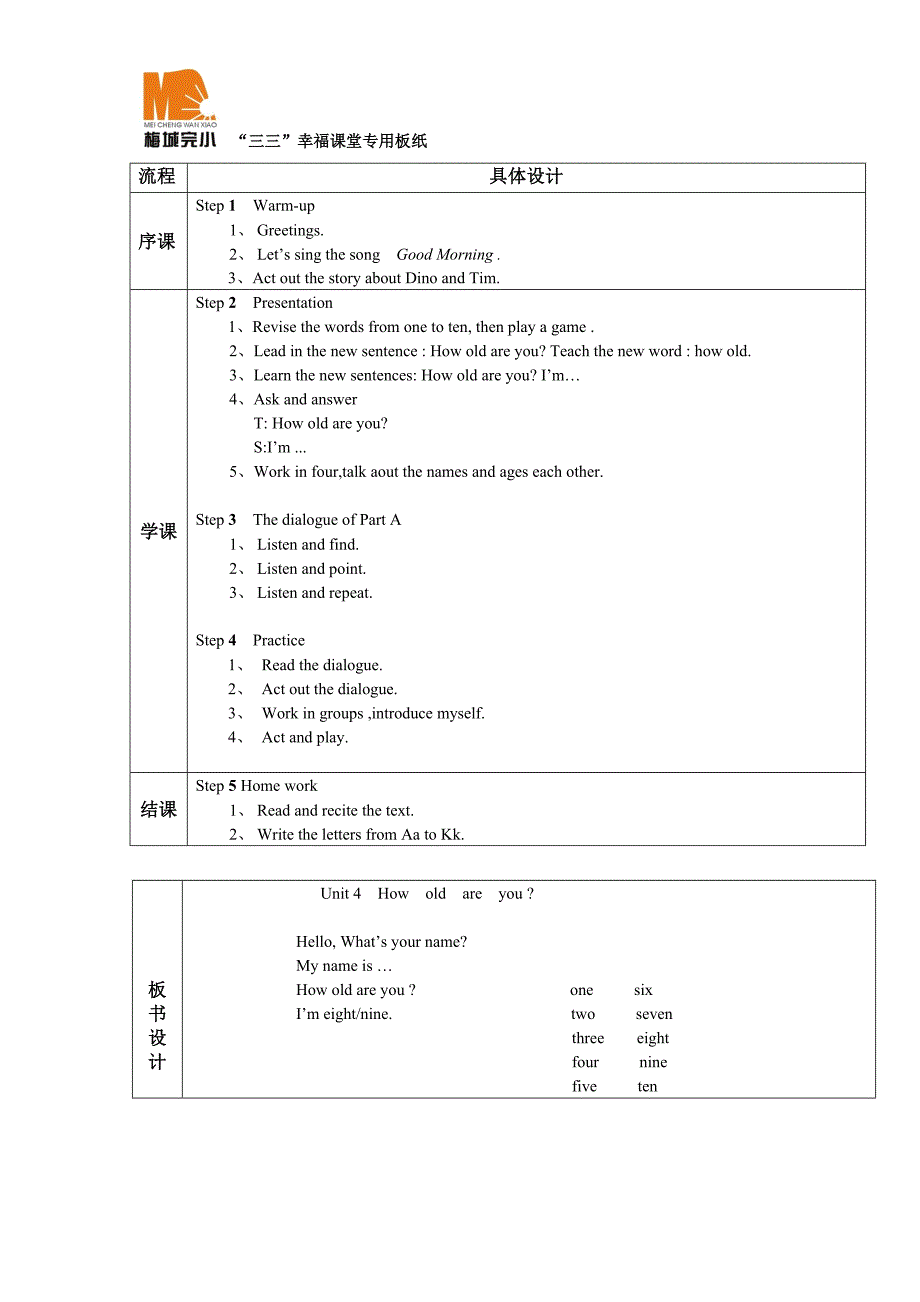 梅城镇完小三三幸福课堂模板.doc_第2页