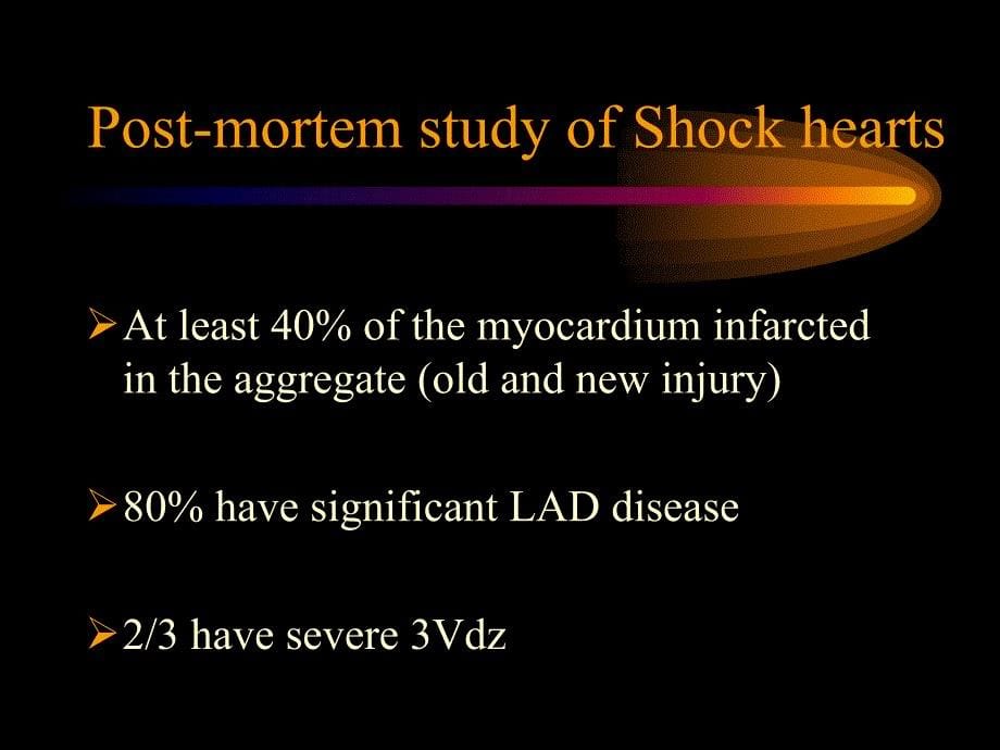 Cardiogenic ShockNT Cardiovascular Cnter：心源性休克 NT心血管中心_第5页