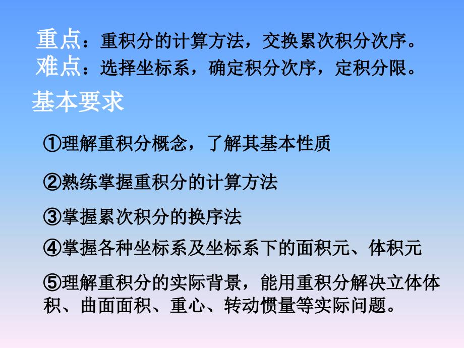 高等数学：第十章 1二重积分的概念和性质_第2页