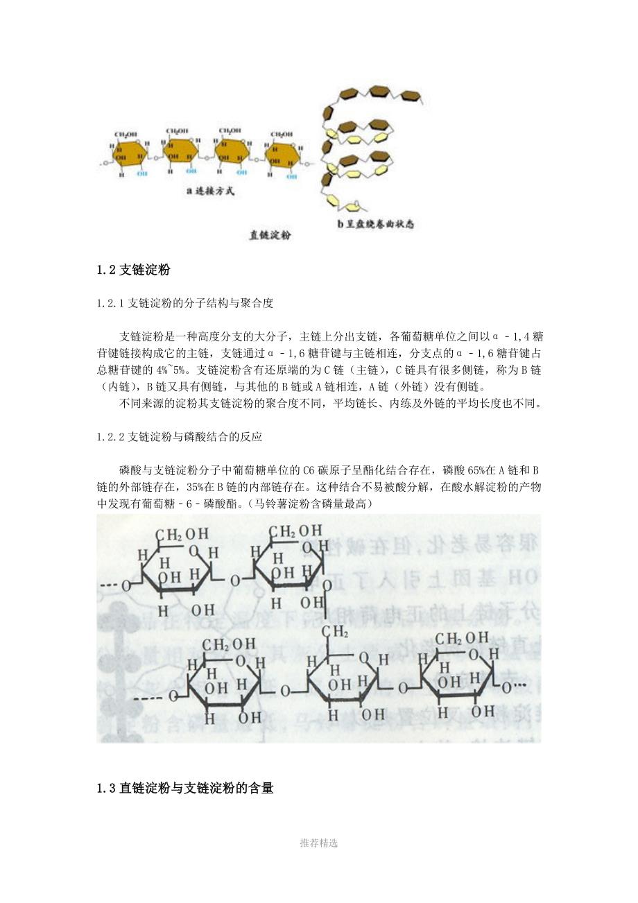 淀粉结构及相关性质综述_第2页