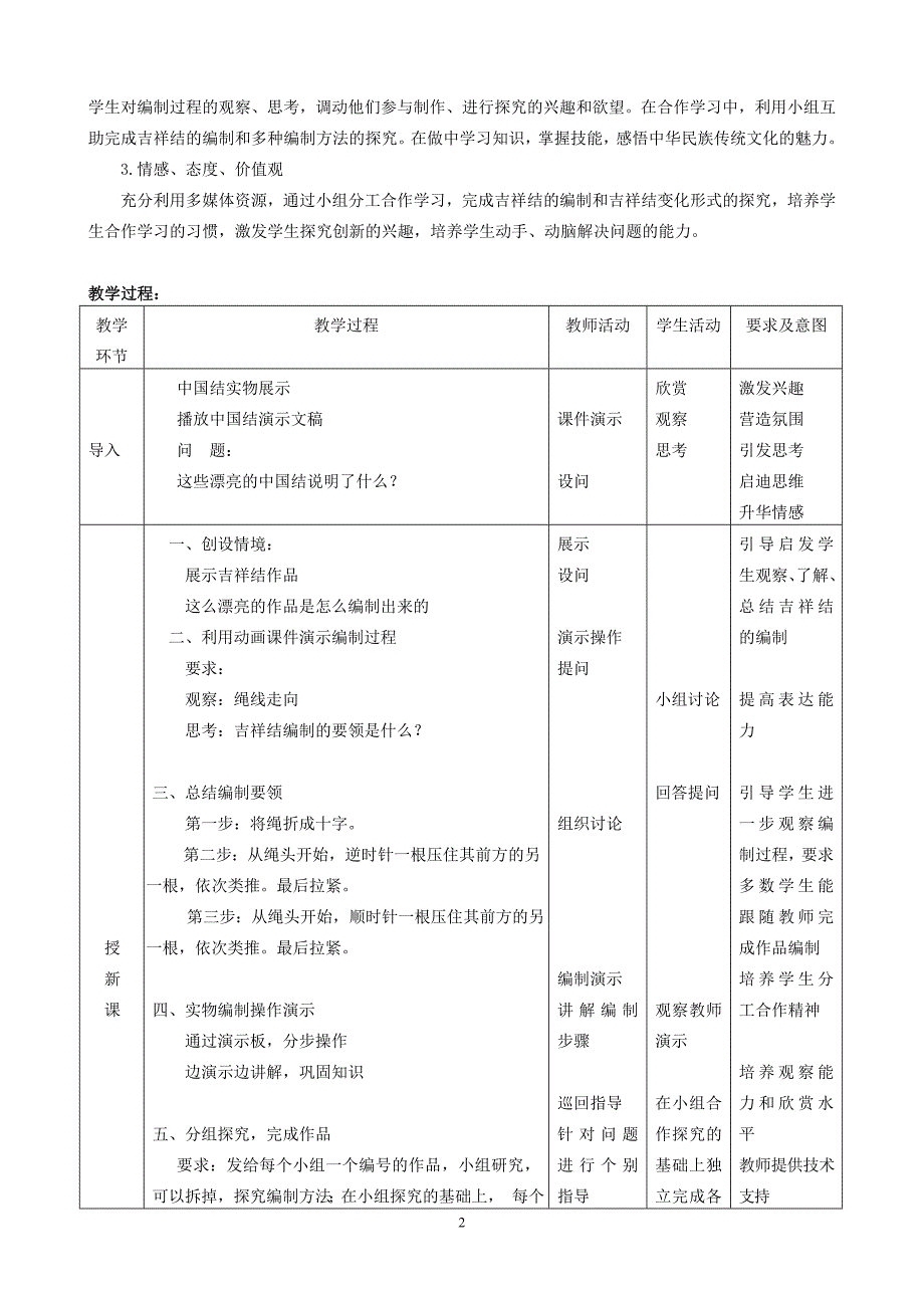 劳技课教学设计.doc_第3页