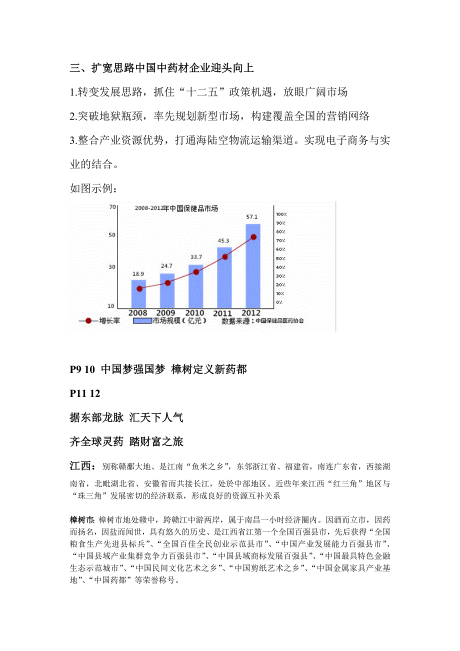 医药保健品专业市场手册文案_第3页