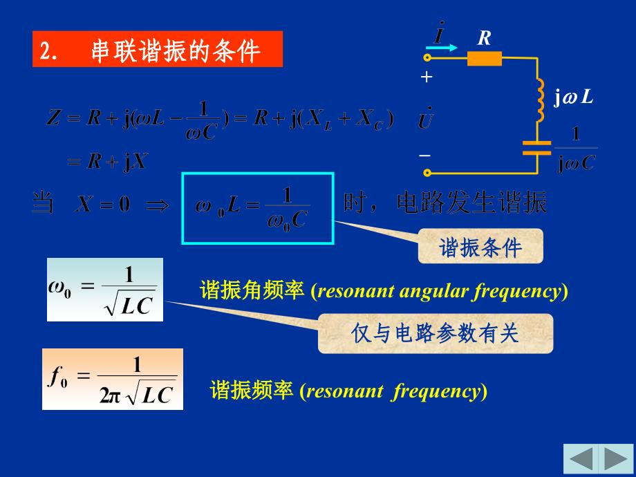 串并联谐振电路备课讲稿_第2页