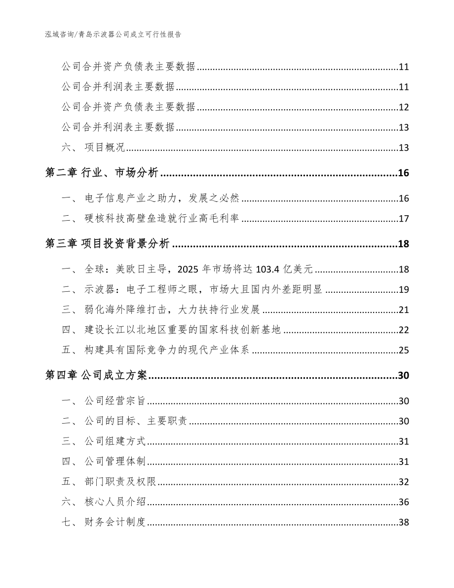 青岛示波器公司成立可行性报告【范文参考】_第4页