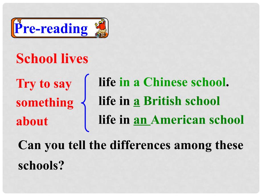 江苏省南京市六合区马鞍镇初级中学八年级英语上册《Unit 2 School life School life Reading(I)》课件 牛津版_第3页