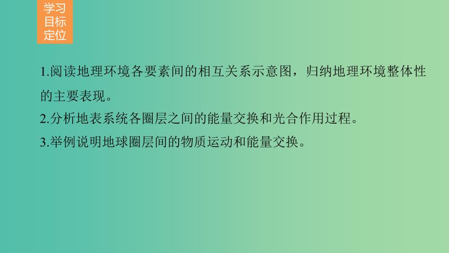 高中地理 第三单元 第二节 地理环境的整体性课件 鲁教版必修1.ppt_第2页