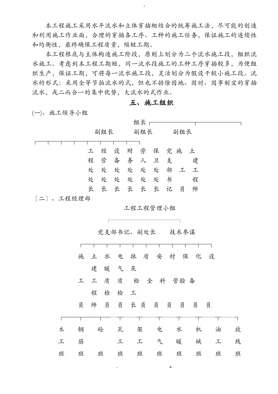 建筑土建施工组织方案及对策_第3页