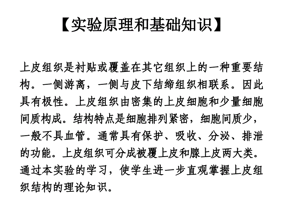 实验1上皮组织的观察_第3页