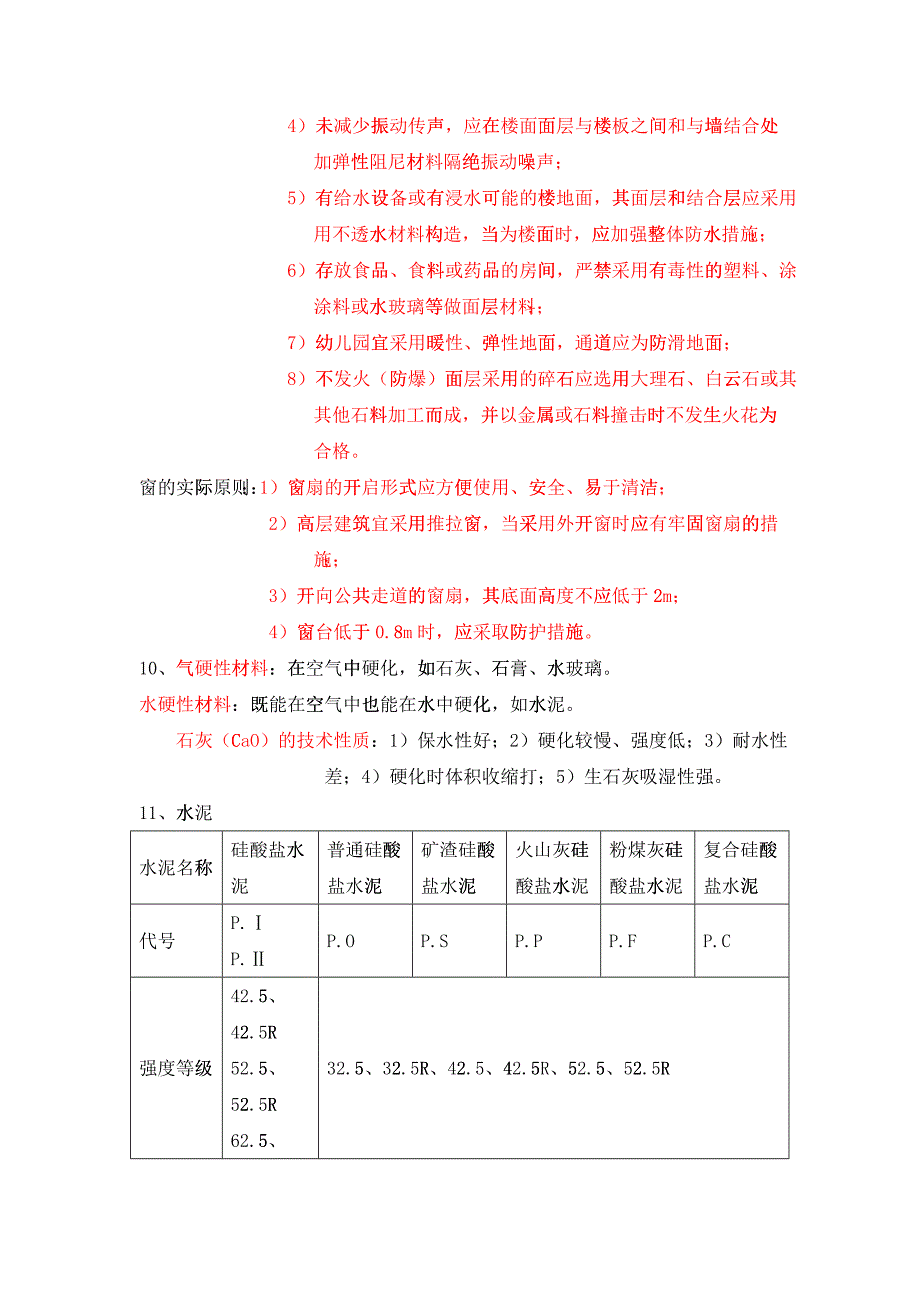 建筑工程实务(多年总结)_第3页