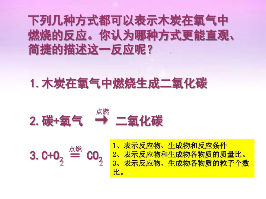 人教九年级化学上册第五单元课题2如何正确书写化学方程式共28张PPT_第3页