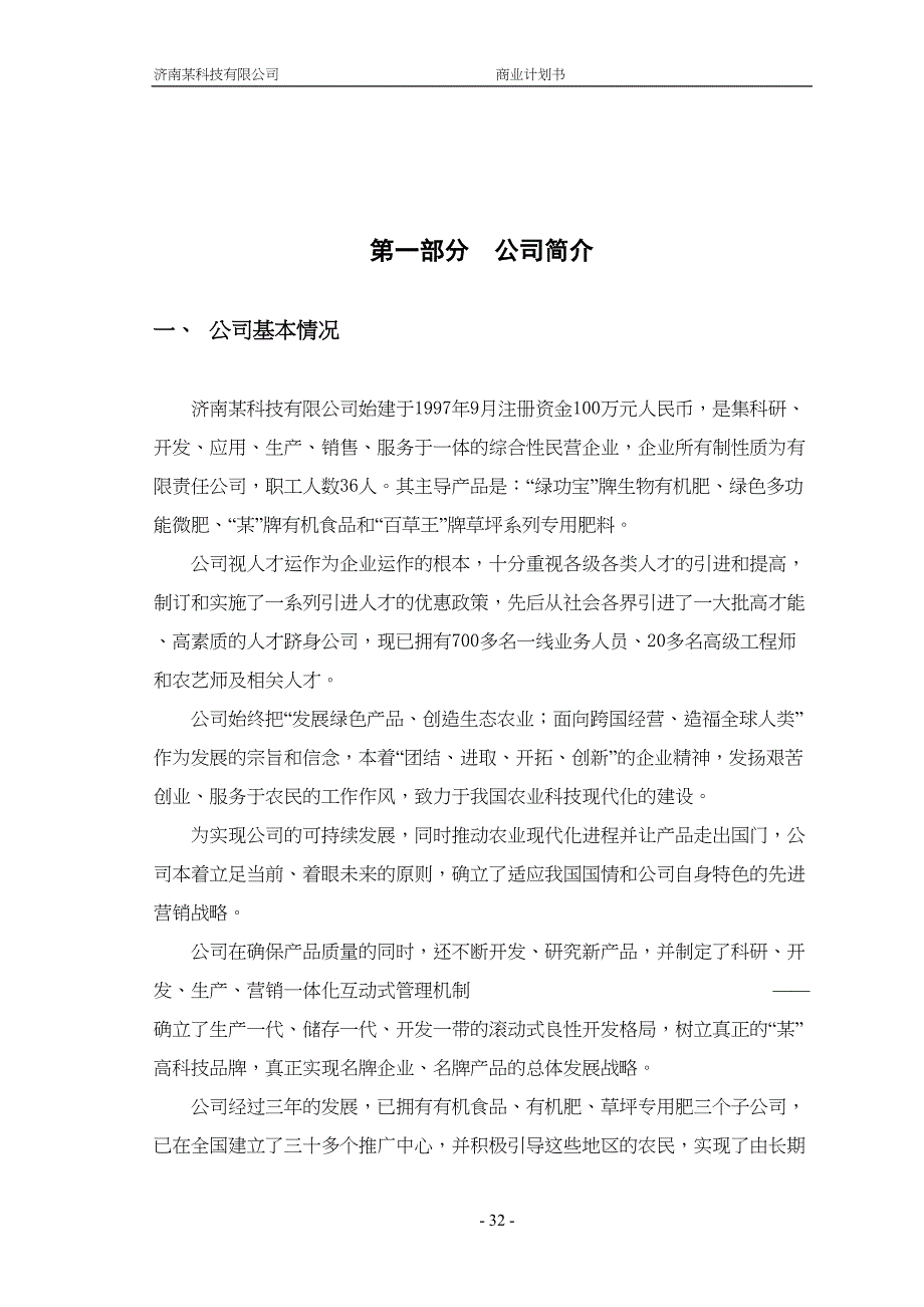 某科技有限公司商业计划书（天选打工人）.docx_第4页