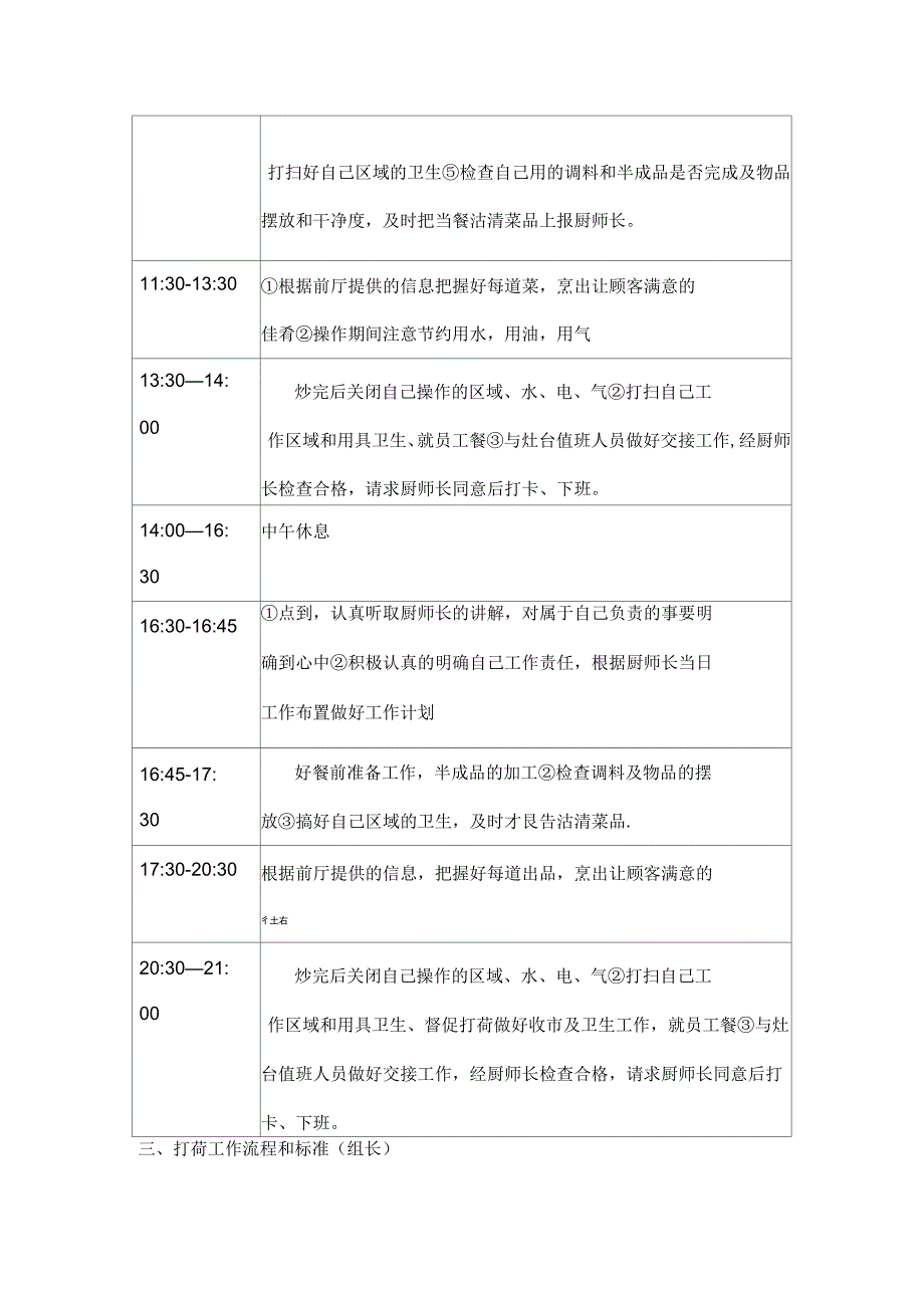 厨房工作流程和标准_第3页