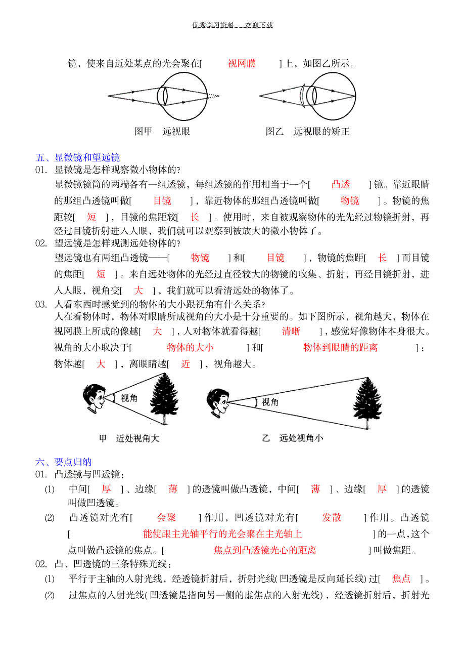 八年级物理透镜及其应用复习方略_中学教育-中考_第4页