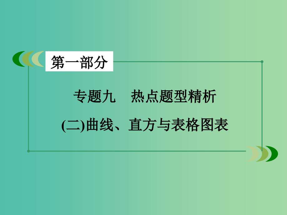 高考生物二轮复习 专题9 2曲线、直方与表格图表课件.ppt_第3页