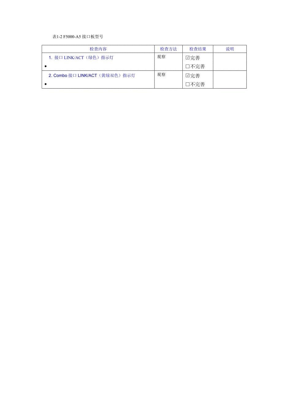 H3C防火墙现场巡检报告_第5页