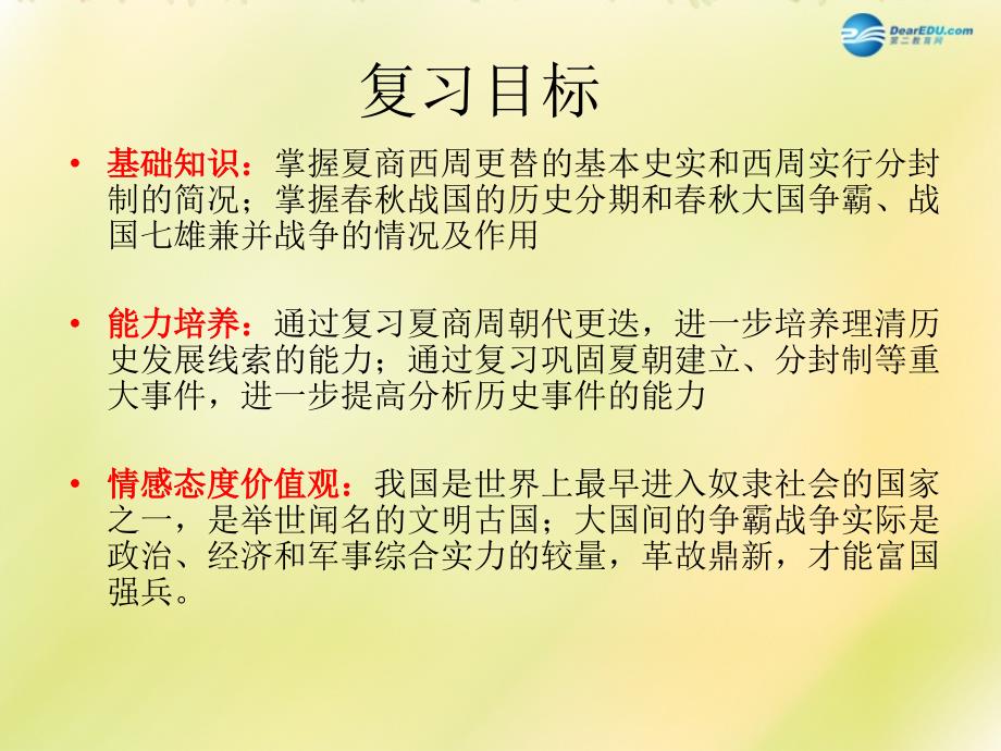 福建省龙岩小池中学2015届中考历史一轮复习 七上 第二单元 国家的产生和社会变革课件 新人教版_第3页