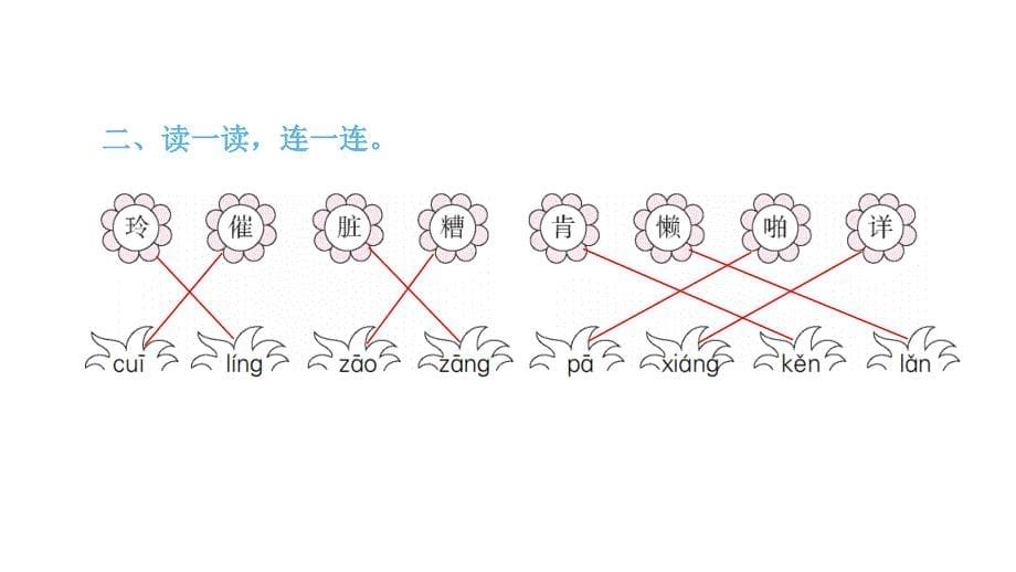 二年级上册语文习题课件5玲玲的画人教部编版共8张PPT_第5页