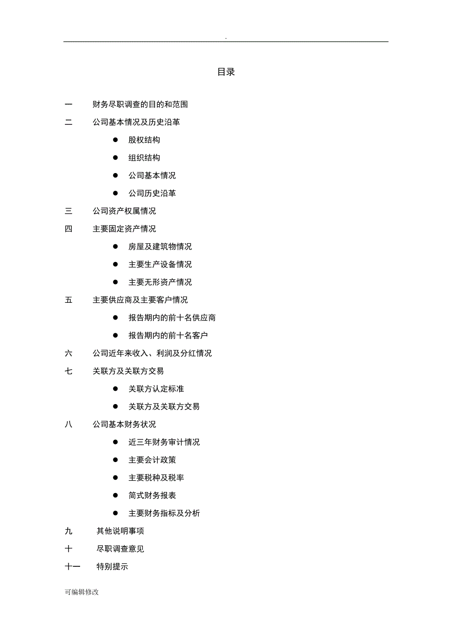 财务尽调报告(模版).doc_第2页