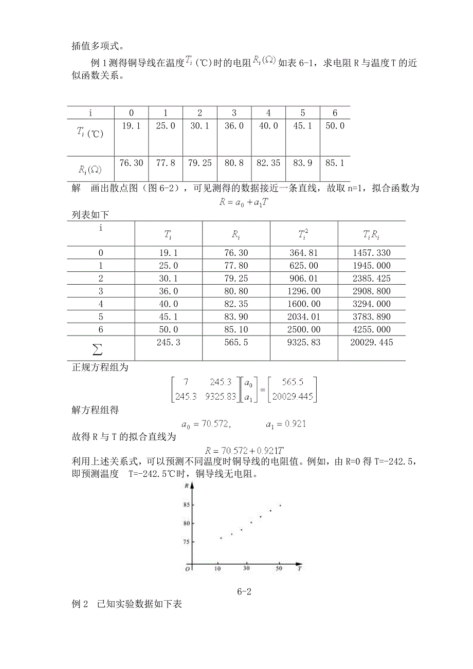 最小二乘法原理和曲线拟合.doc_第3页