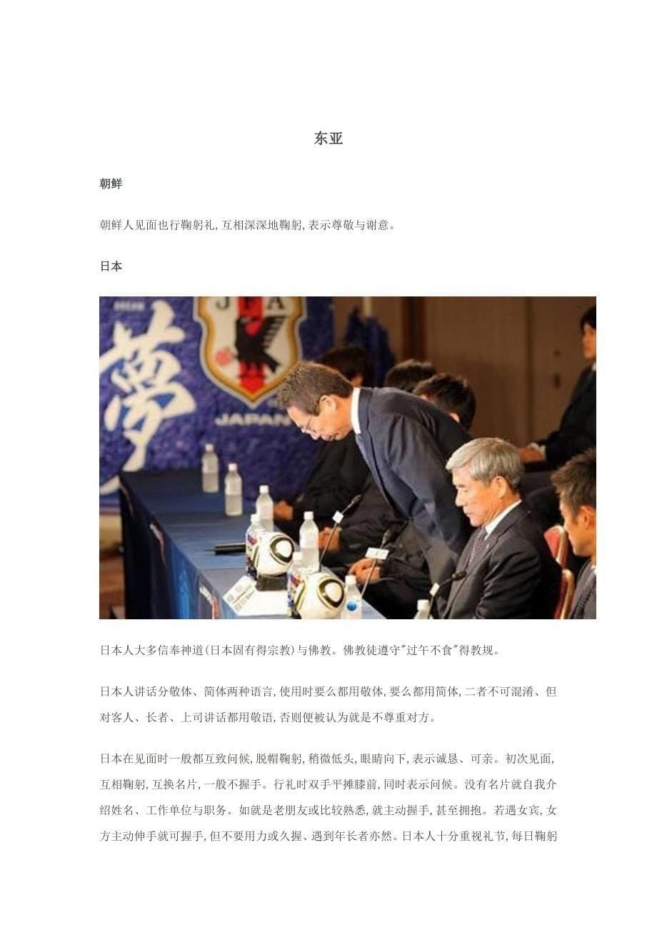 各国初次见面礼仪、见面礼仪_第5页