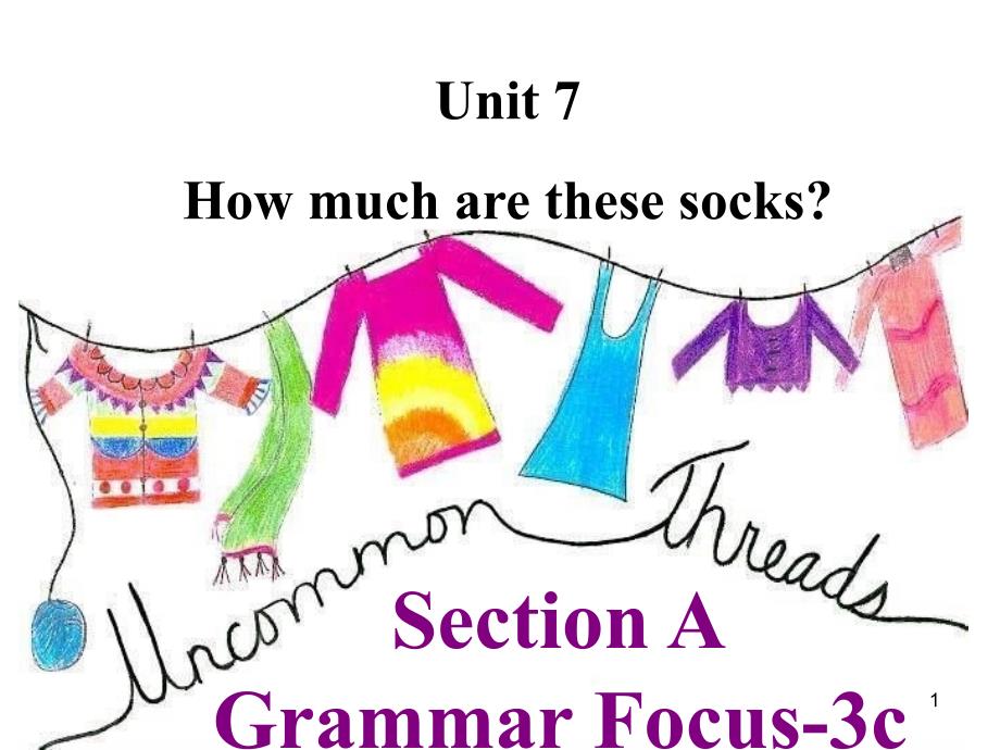 人教版七年级(上)英语-Unit7-Section-A-Grammar-Focus-3c课件_第1页