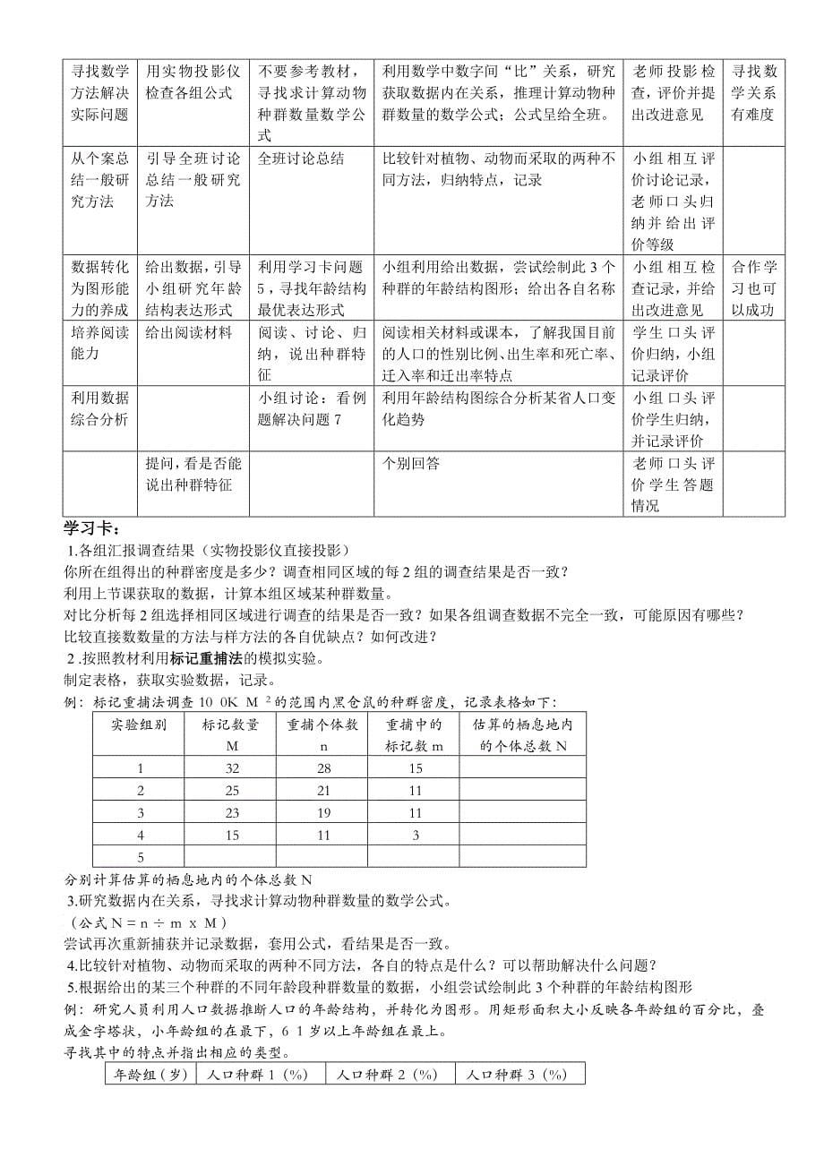 普通高中课程标准实验教科书生物学必修种群的_第5页