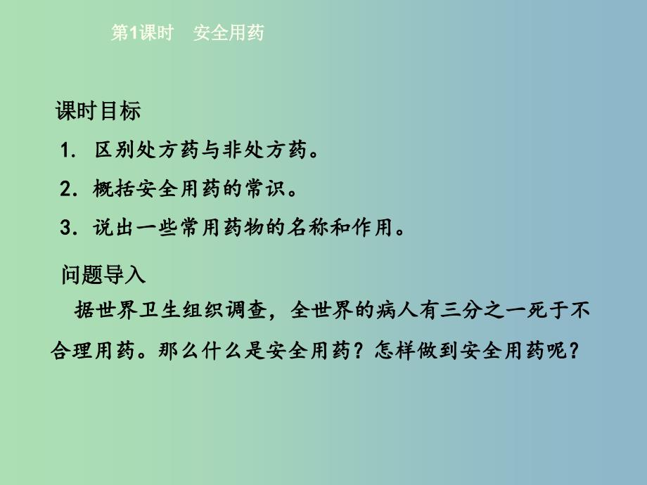 八年级生物下册8.2用药与急救第1课时安全用药课件新版新人教版.ppt_第2页