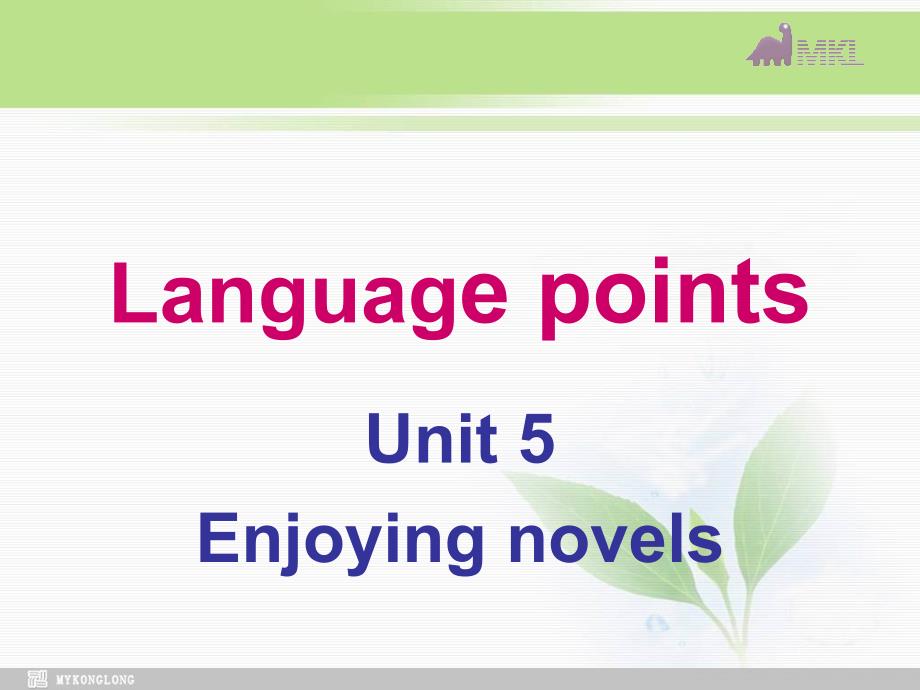 英语：Unit 5Language points课件 新人教版选修10_第1页