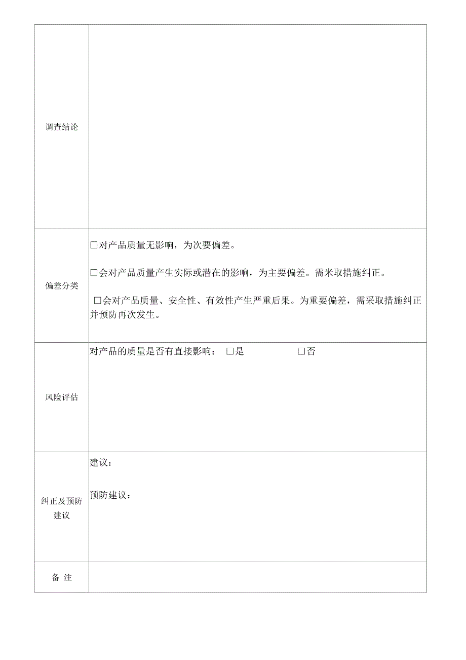 偏差调查原始记录及分析报告_第4页