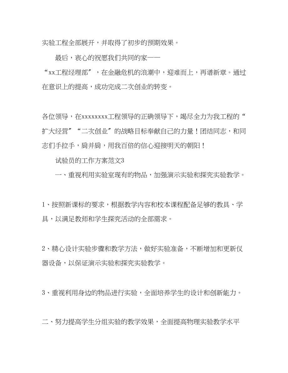 2023年试验员的工作计划2)范文.docx_第5页