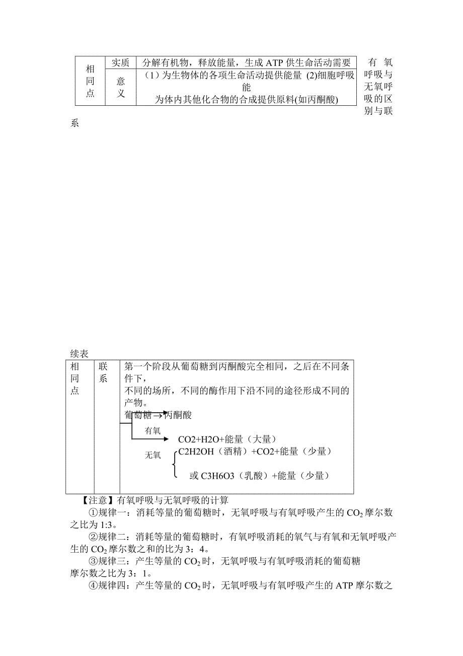 高中生物必修1-5.3(沈秋如)知识点.doc_第5页